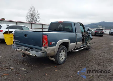 2006 Chevrolet Silverado 1500 Lt3 из США, поврежденный, VIN 1GCEK19B06Z286091